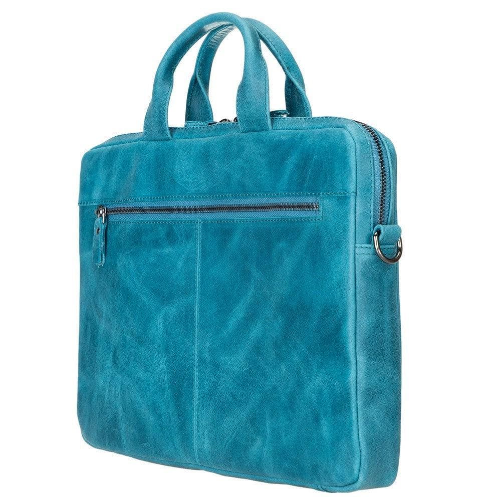 B2B- Apollo Geniun Leather Laptop Bag For 13" Bouletta B2B