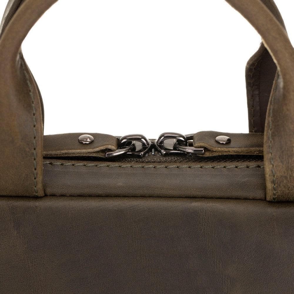 B2B- Apollo Geniun Leather Laptop Bag For 13" Bouletta B2B