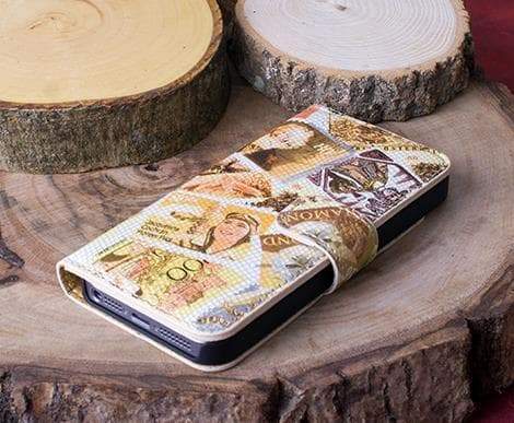 B2B - Apple iPhone 5 Leather Case / WC - Wallet Case Bouletta B2B