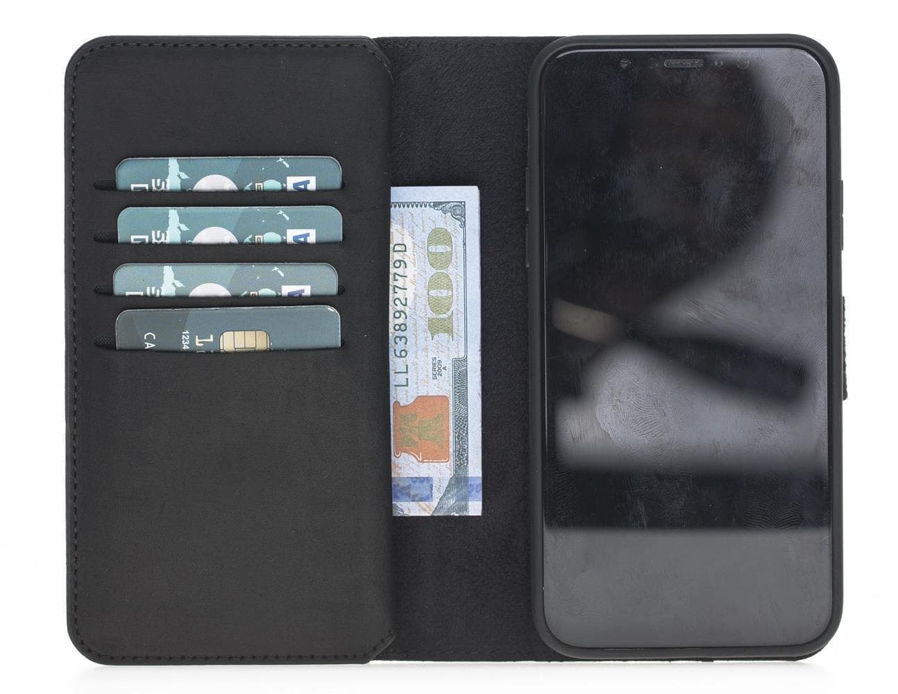 B2B - Apple iPhone 7/8 Leather Case - DMW Double Magic Wallet Bouletta Shop