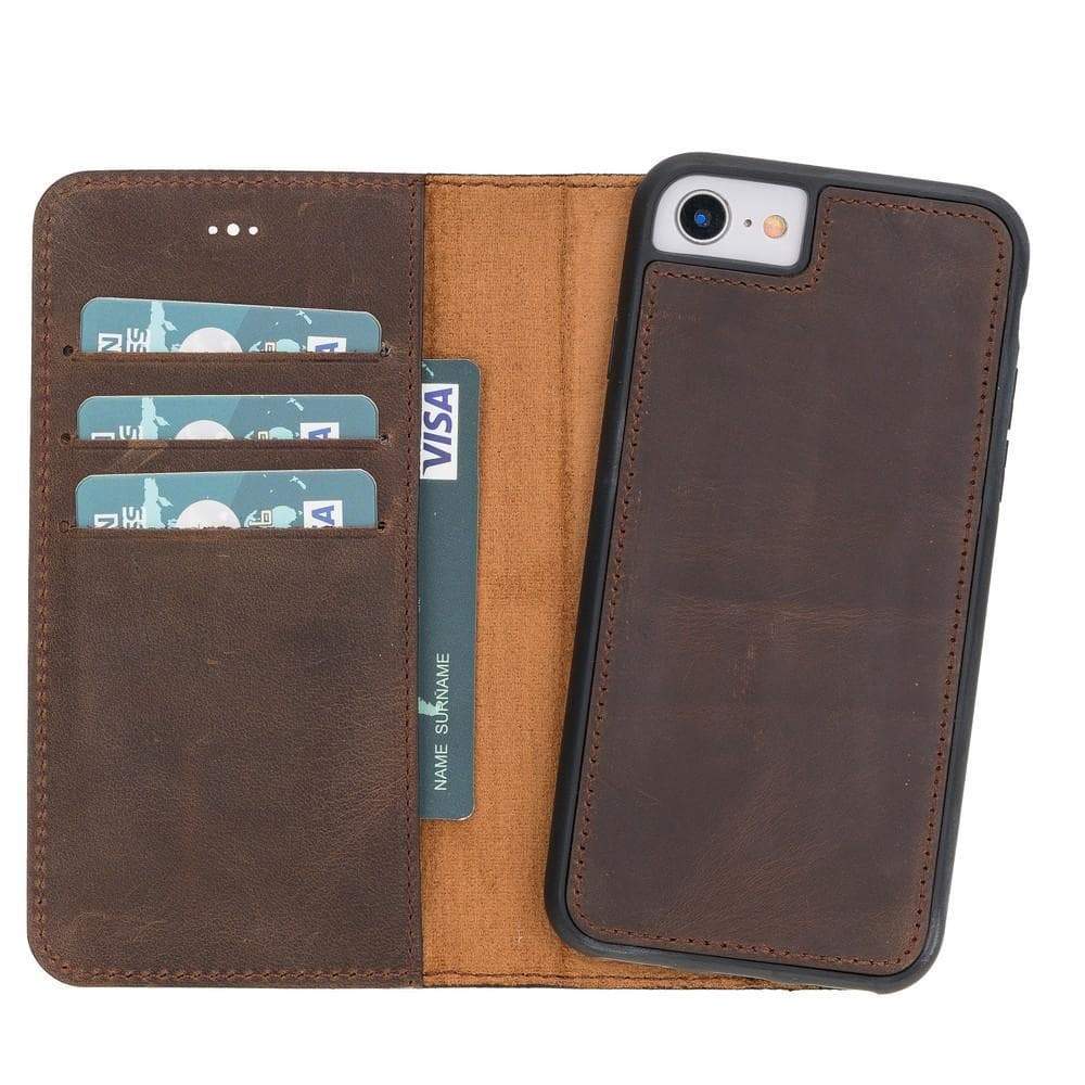 B2B - Apple iPhone 7/8/SE2 Detachable Leather Case / MW G6 Bouletta B2B