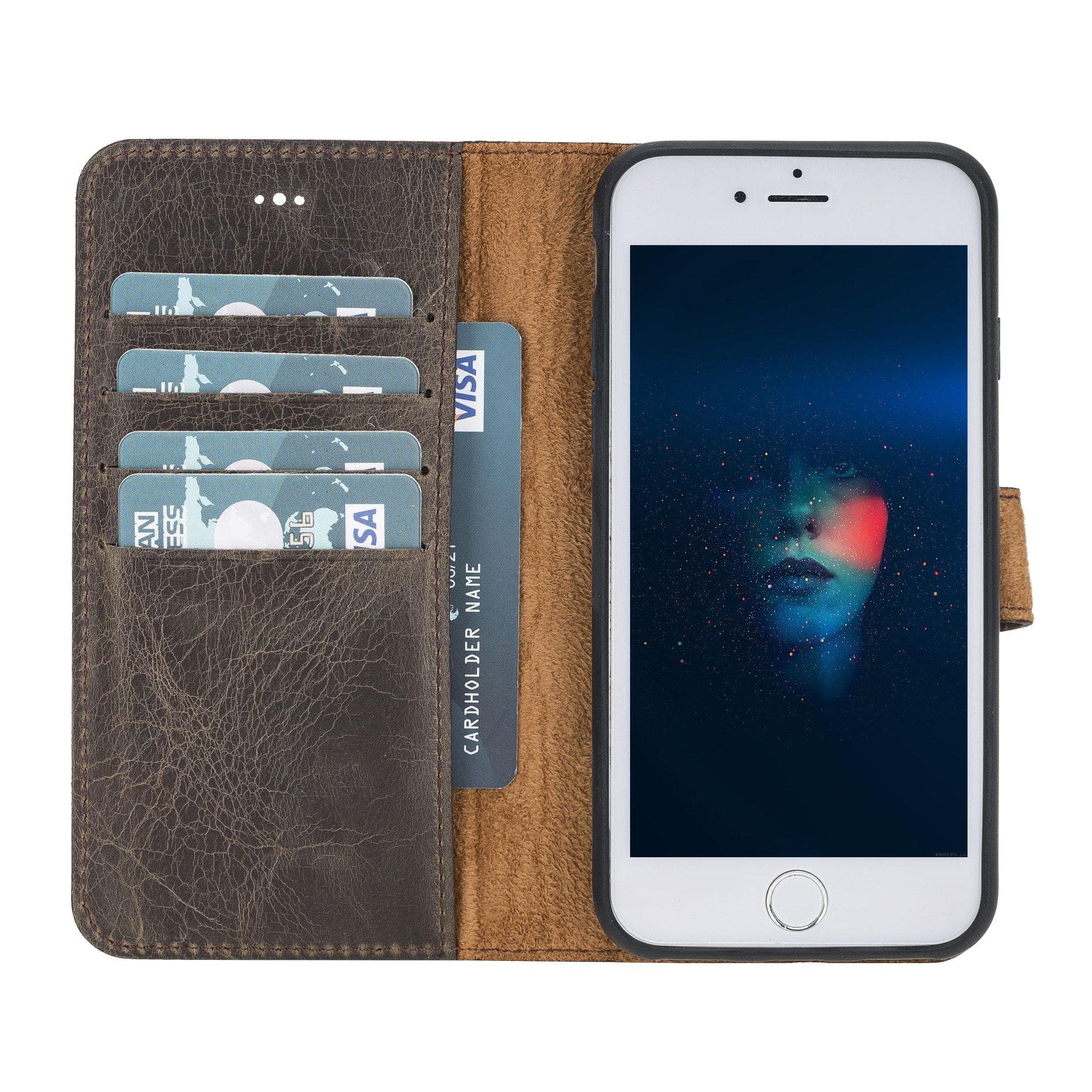 B2B - Apple iPhone 7/8/SE2 Detachable Leather Case / MW Bouletta B2B