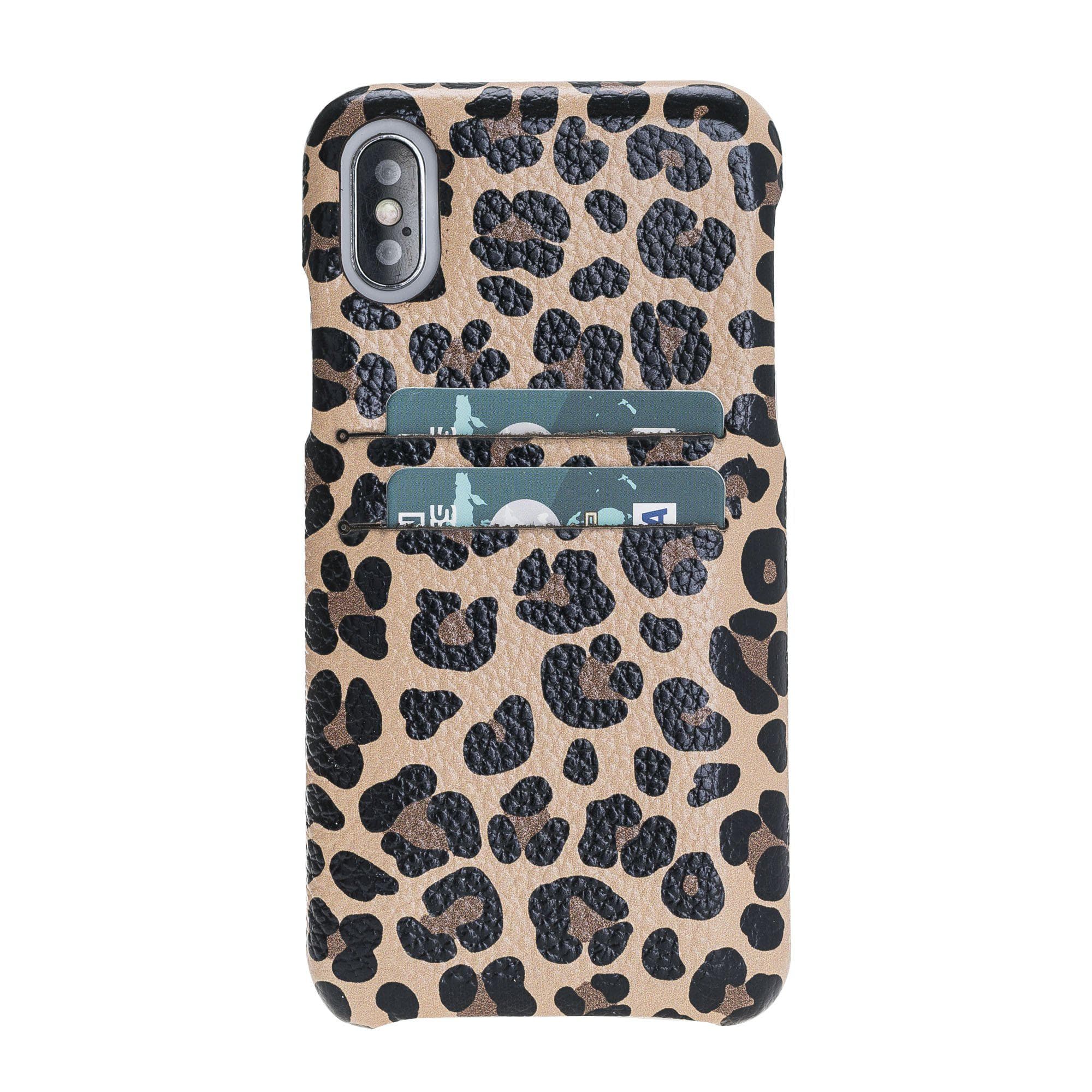 B2B - Apple iPhone X/XS Leather Case / F360 Cover CC LEO Bouletta B2B