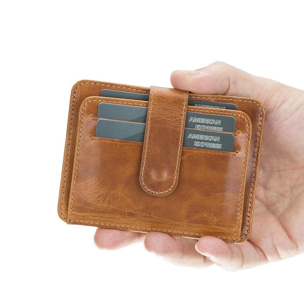 B2B- BLW19 Leather Card Holder V18 Bouletta B2B