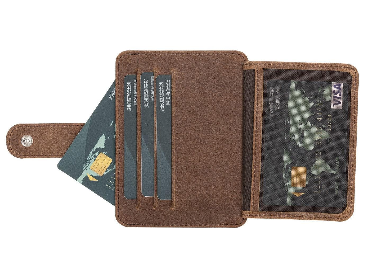 B2B- BLW19 Leather Card Holder Bouletta B2B