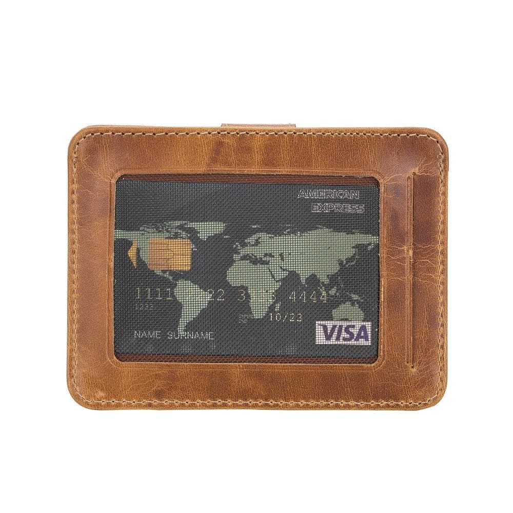 B2B- BLW19 Leather Card Holder Bouletta B2B