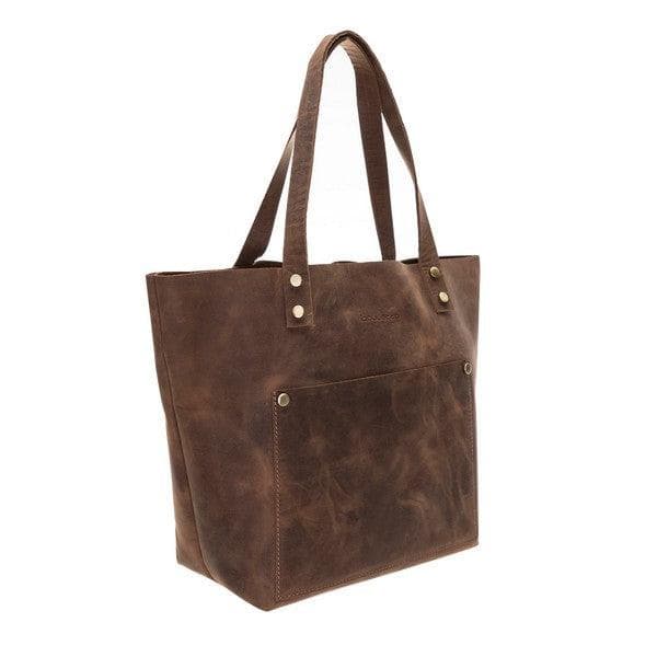 B2B- Geniun Leather Women Moon Tote Bag Bouletta