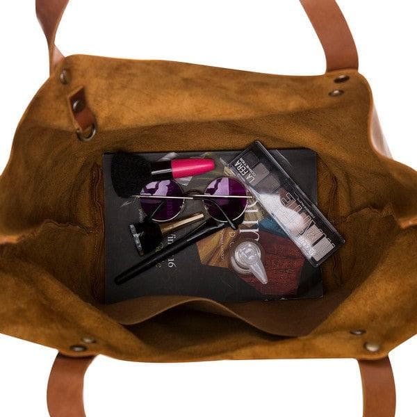 B2B- Geniun Leather Women Moon Tote Bag Bouletta B2B