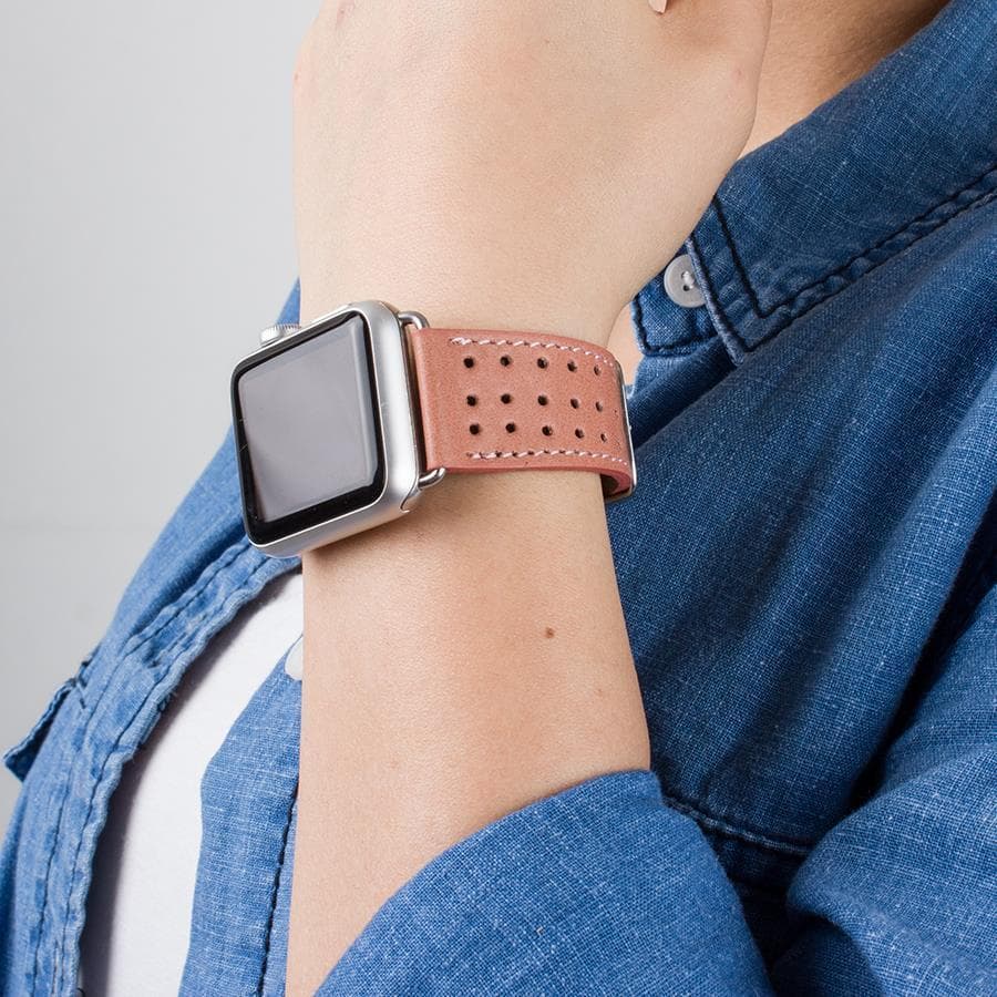 B2B - Leather Apple Watch Bands - 87011 Style RST8 Bouletta B2B