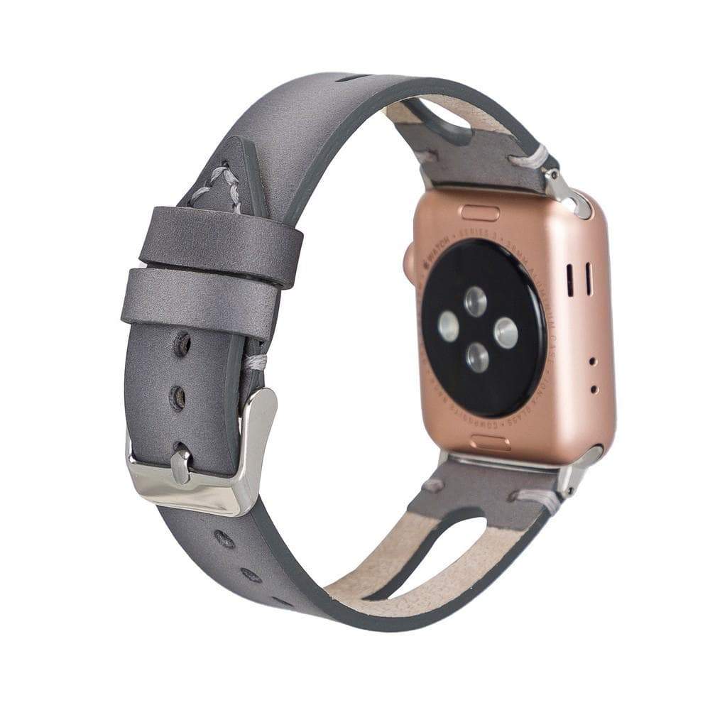 B2B - Leather Apple Watch Bands - BA2 Style Drop Cut Bouletta B2B