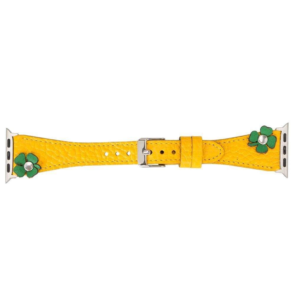 B2B - Leather Apple Watch Bands - Clasic Slim Flover Style FL12 Bouletta B2B