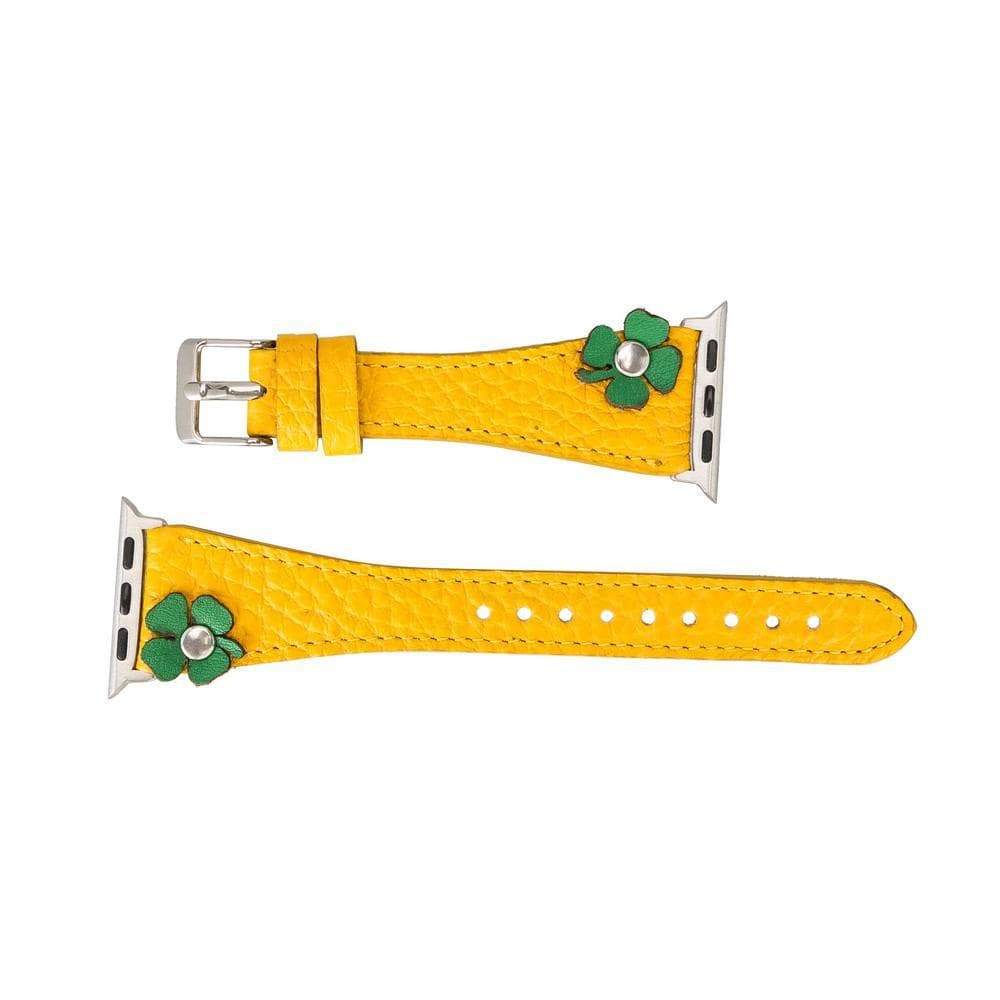 B2B - Leather Apple Watch Bands - Clasic Slim Flover Style FL12 Bouletta B2B