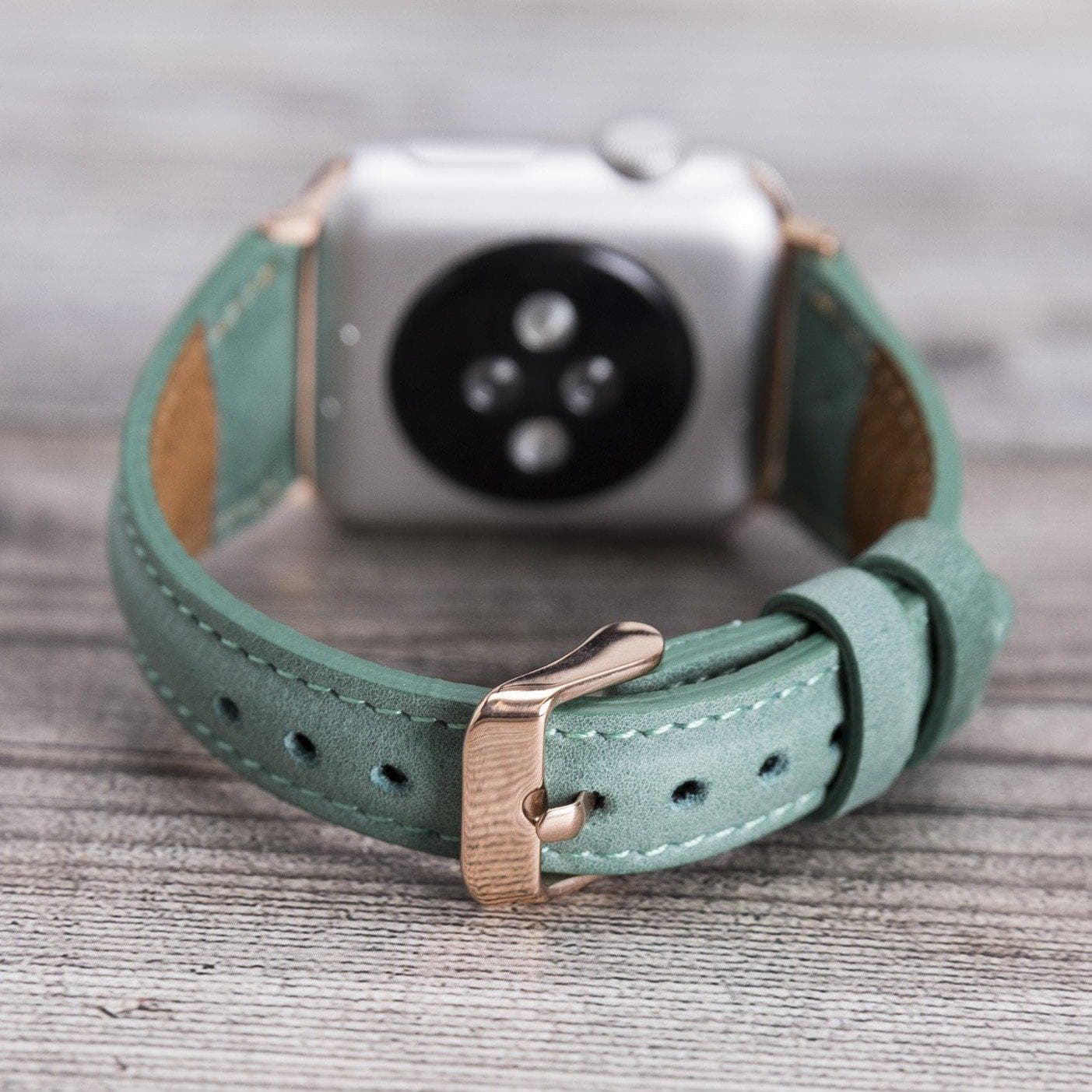B2B - Leather Apple Watch Bands - Clasic Slim Style Bouletta B2B