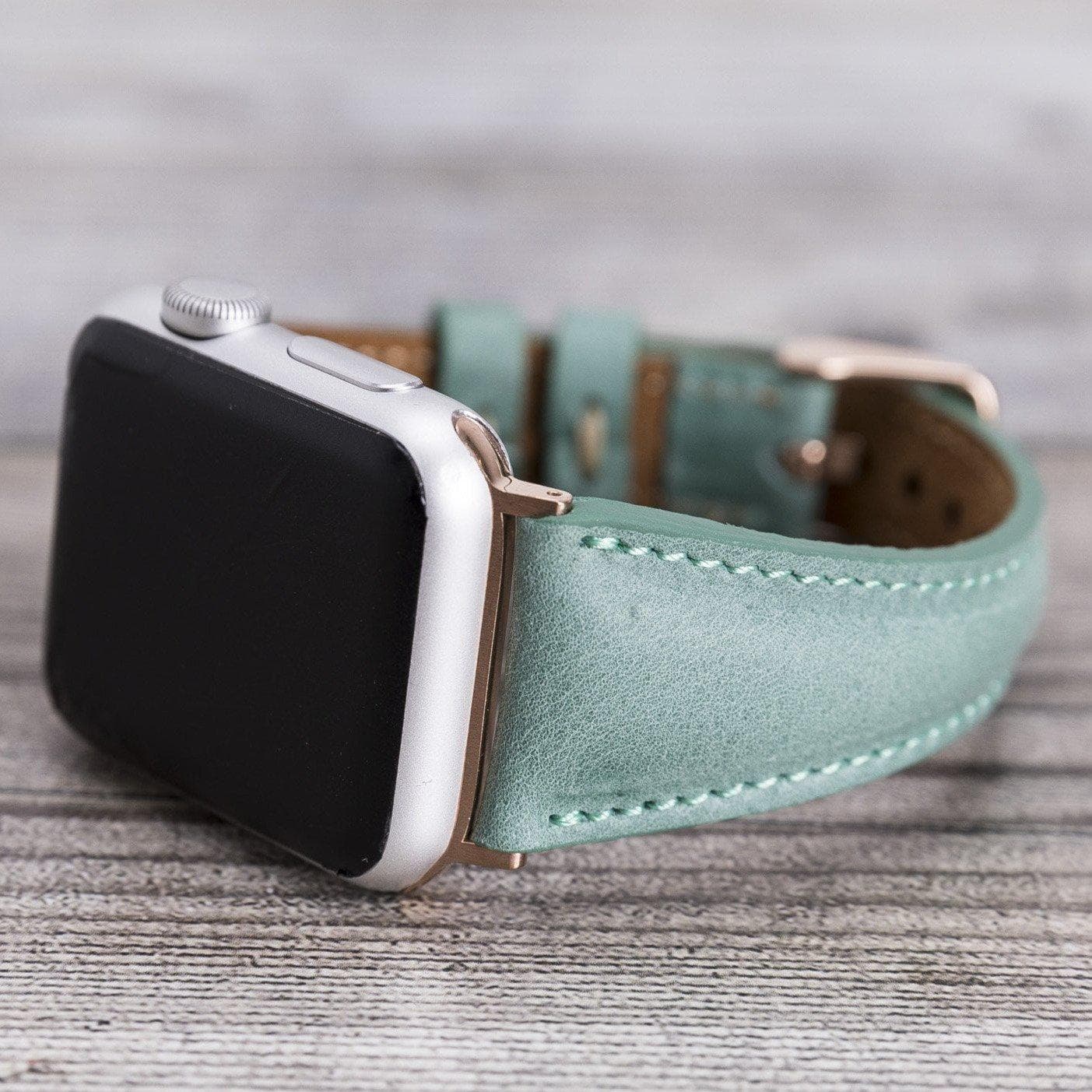 B2B - Leather Apple Watch Bands - Clasic Slim Style Bouletta B2B