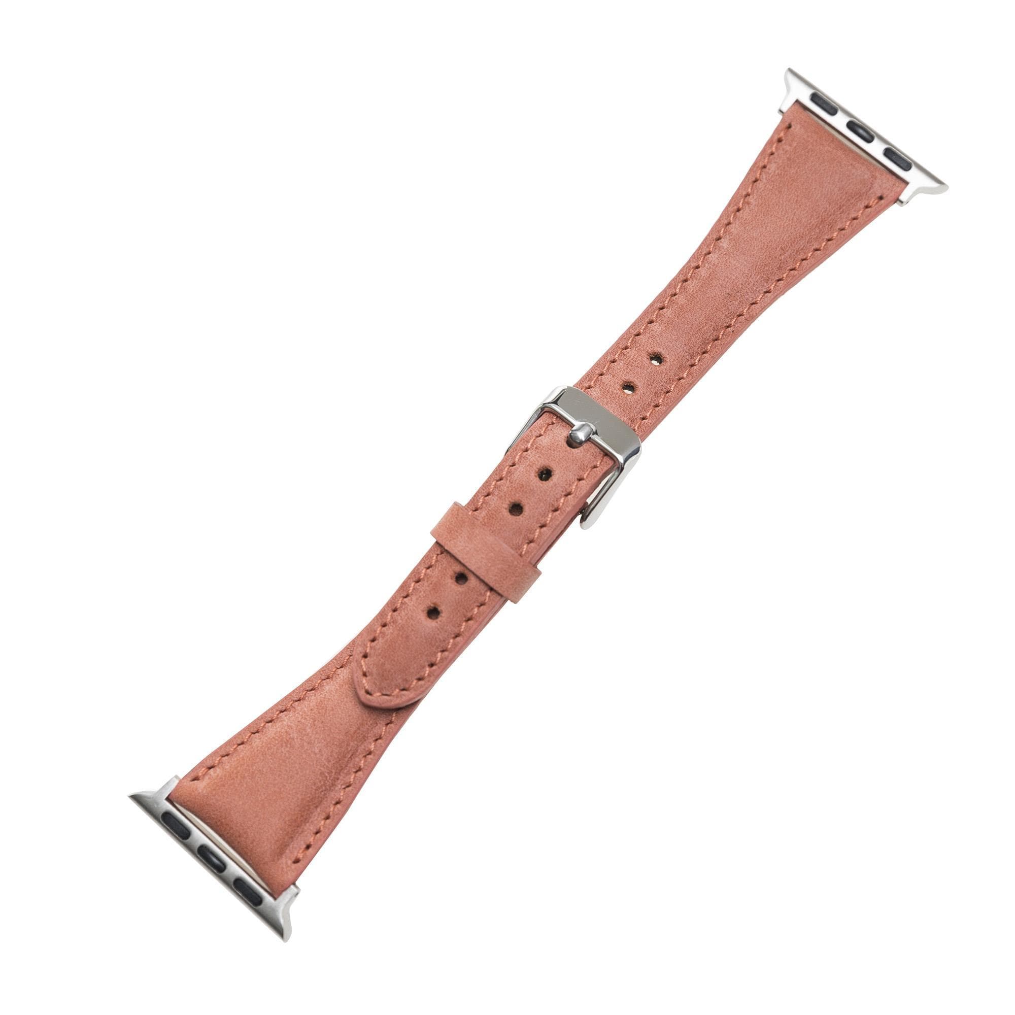 B2B - Leather Apple Watch Bands - Clasic Slim Style Bouletta B2B