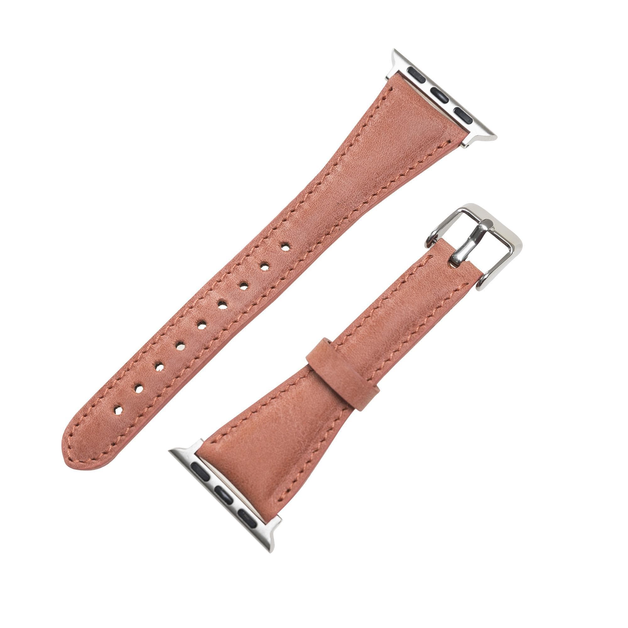 B2B - Leather Apple Watch Bands - Clasic Slim Style Bouletta B2B