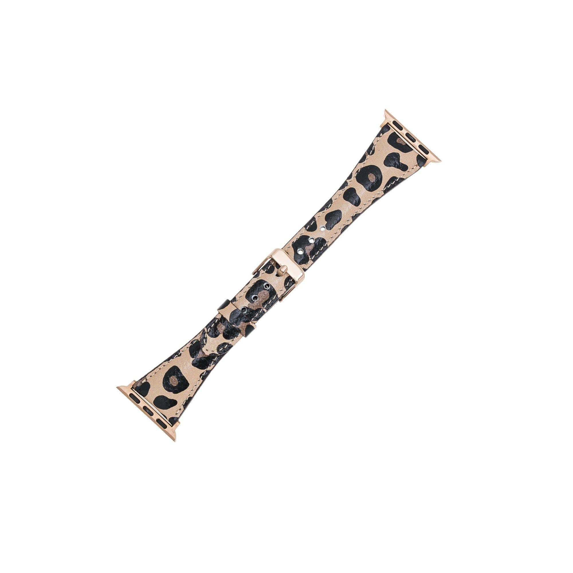 B2B - Leather Apple Watch Bands - Clasic Slim Style Bouletta B2B