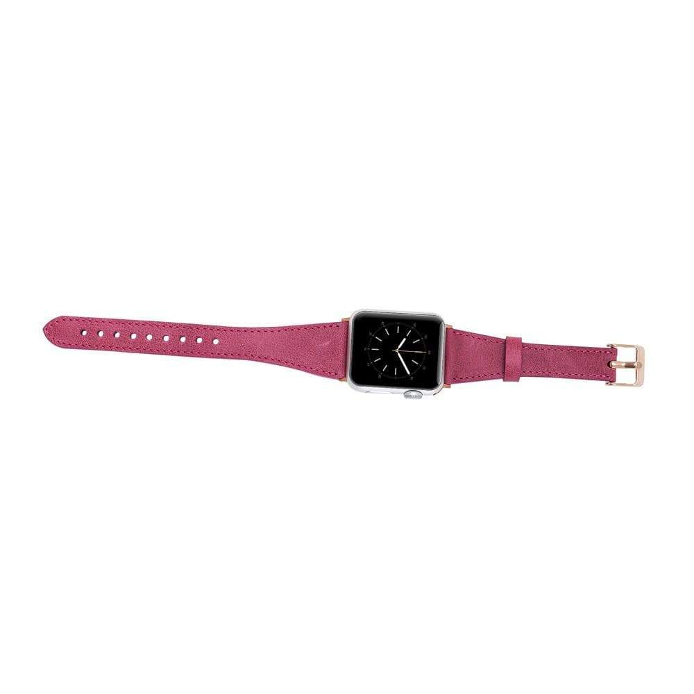 B2B - Leather Apple Watch Bands - Clasic Slim Style Bouletta B2B