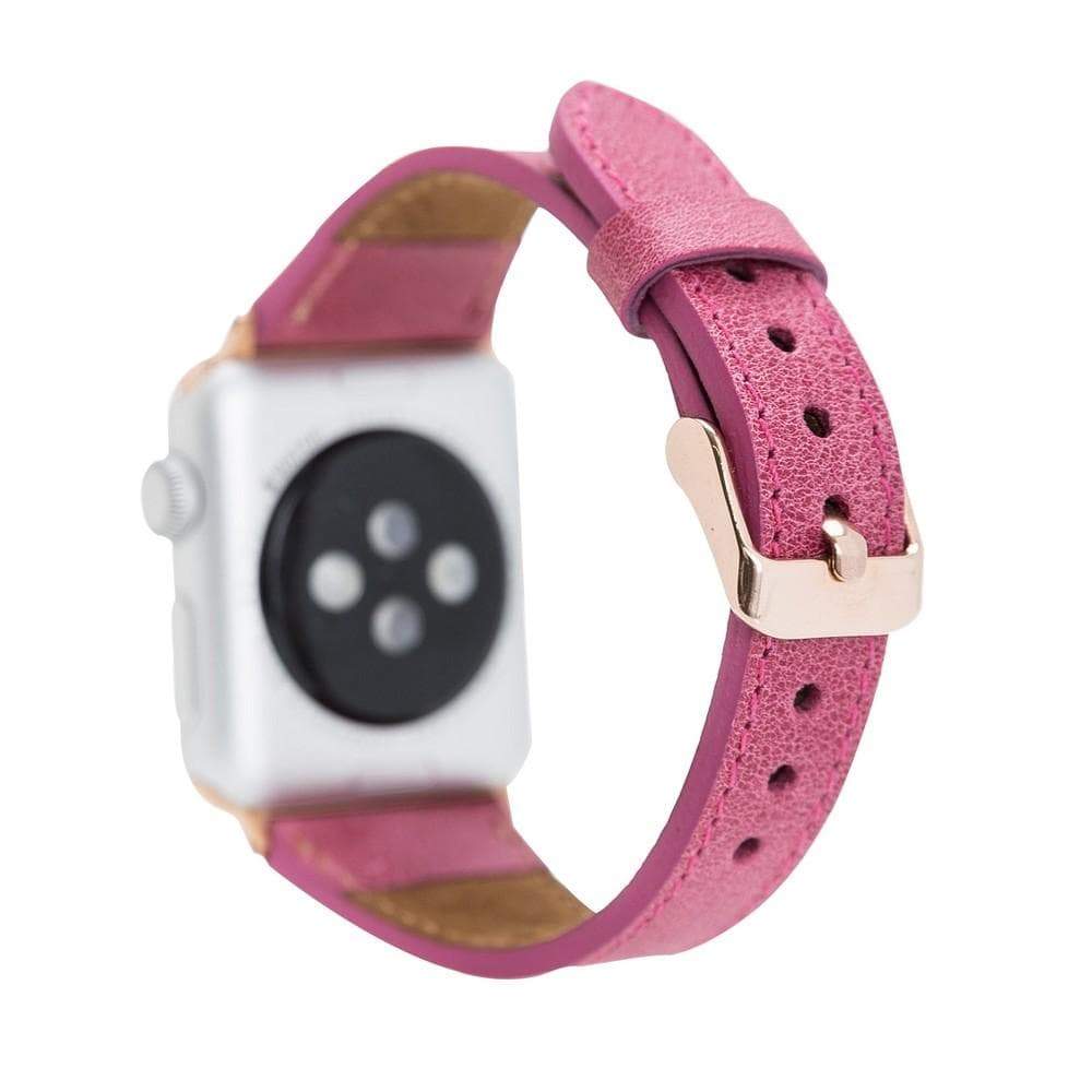 B2B - Leather Apple Watch Bands - Clasic Slim Style Bouletta B2B