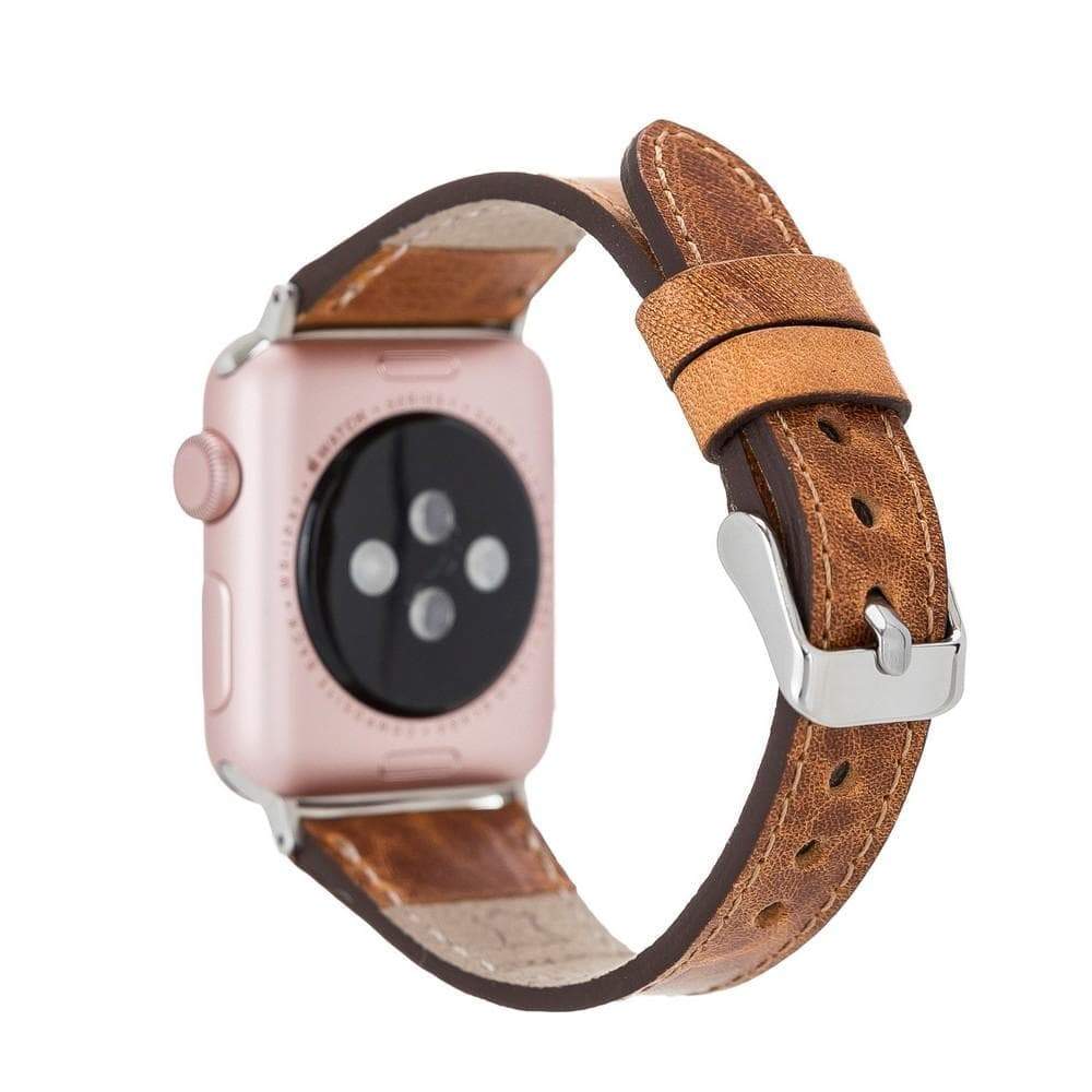 B2B - Leather Apple Watch Bands - Clasic Slim Style Bouletta B2B