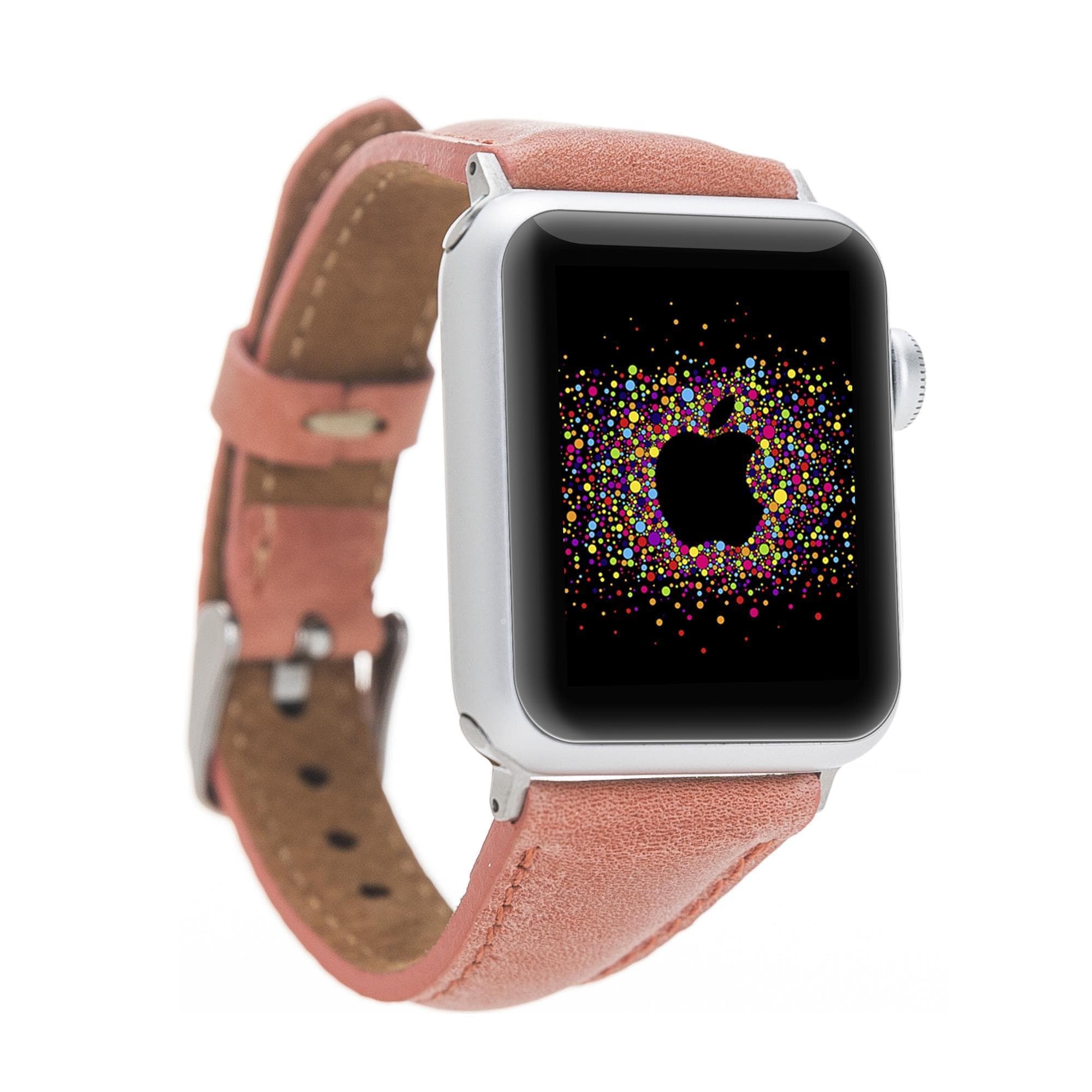 B2B - Leather Apple Watch Bands - Clasic Slim Style G17 Bouletta B2B