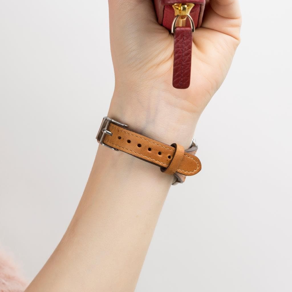 B2B - Leather Apple Watch Bands - Clasic Slim Style Bouletta B2B