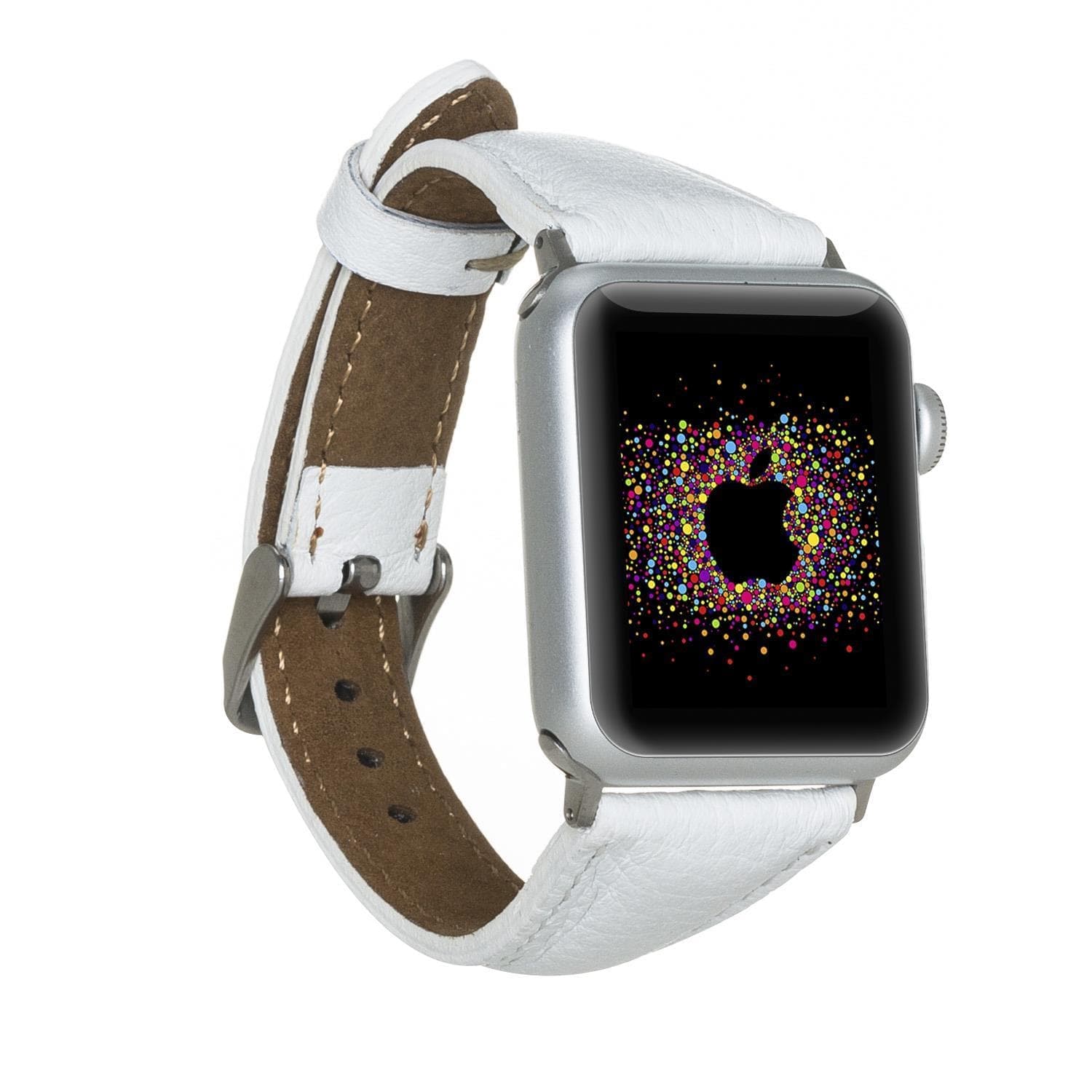 B2B - Leather Apple Watch Bands - Clasic Slim Style F3 Bouletta B2B