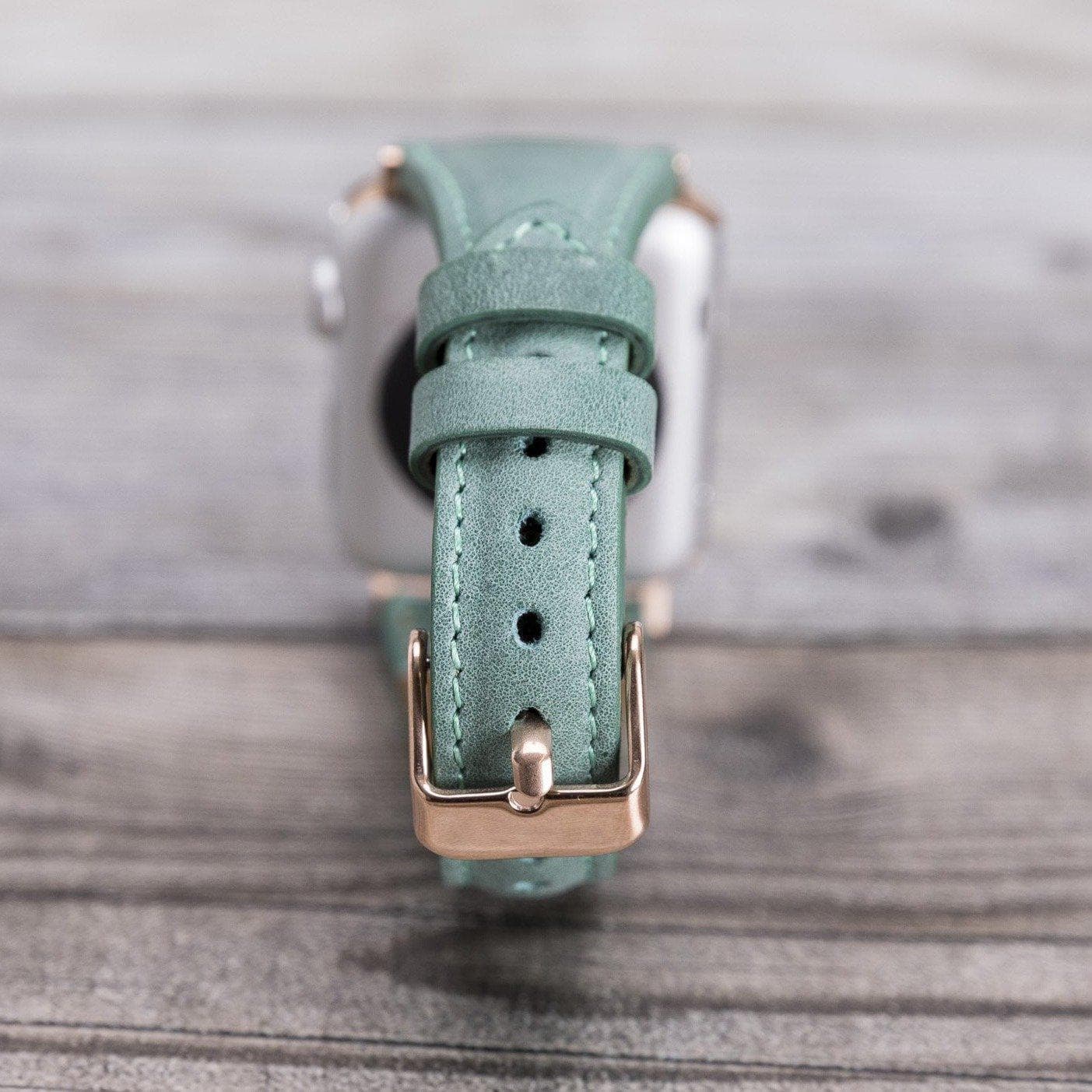B2B - Leather Apple Watch Bands - Clasic Slim Style Bouletta B2B