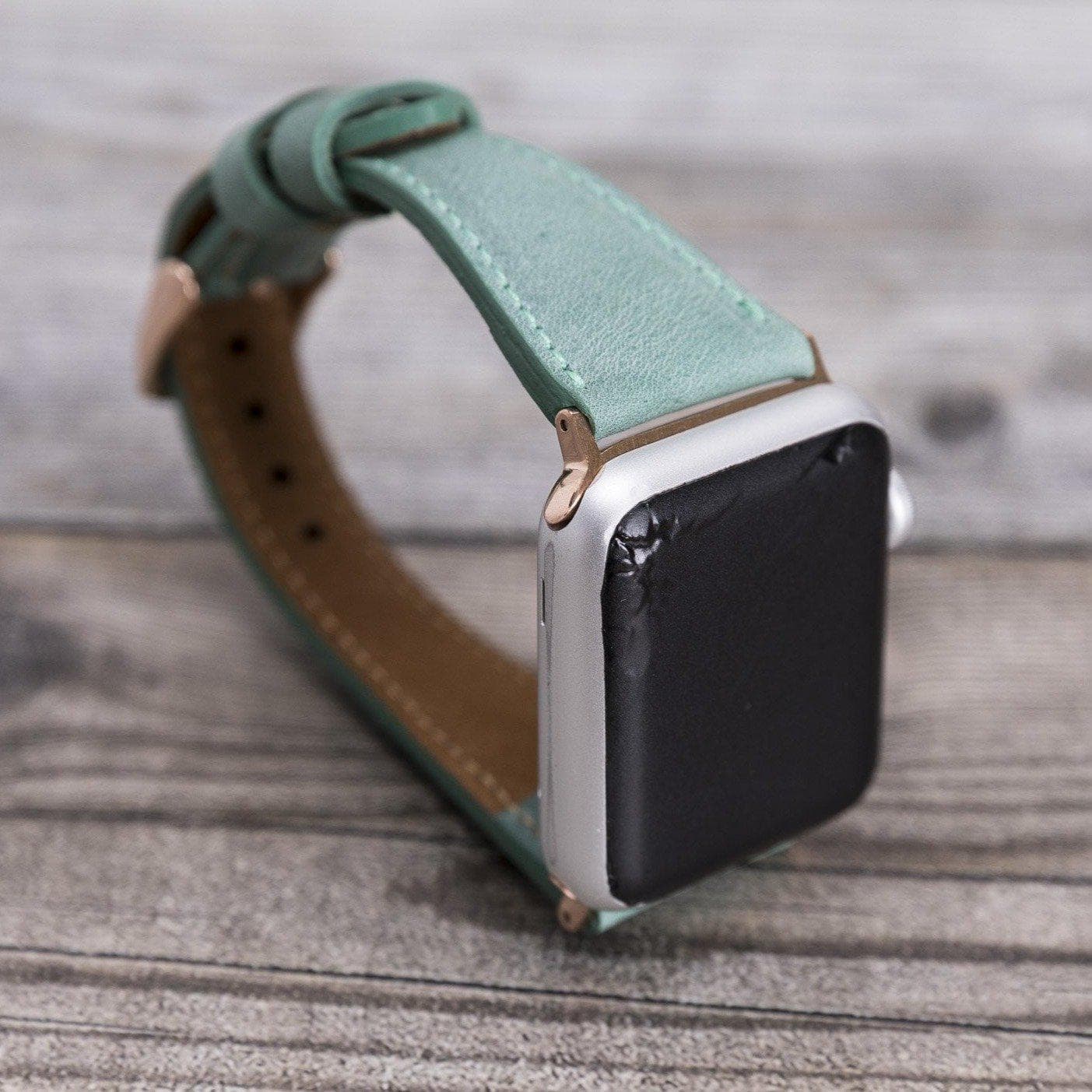 B2B - Leather Apple Watch Bands - Clasic Slim Style Bouletta B2B