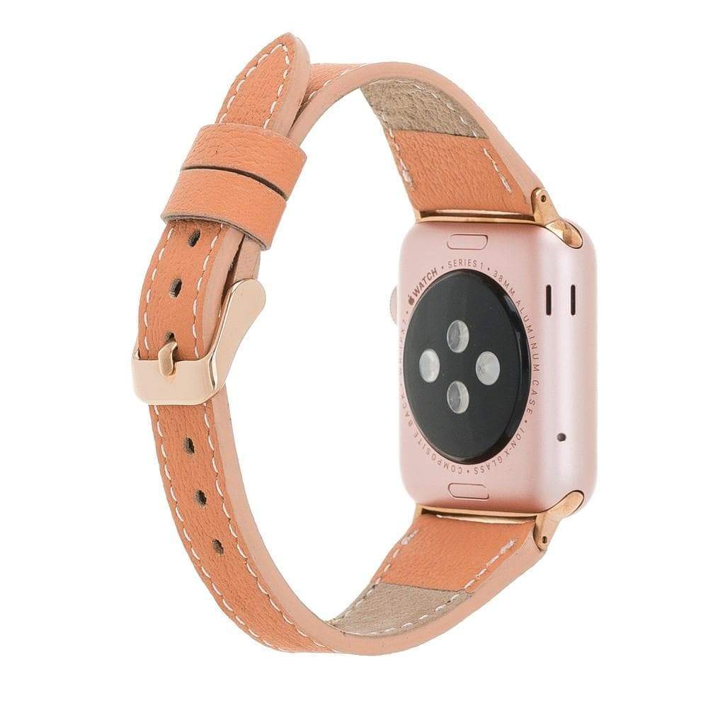 B2B - Leather Apple Watch Bands - Clasic Slim Style Bouletta B2B