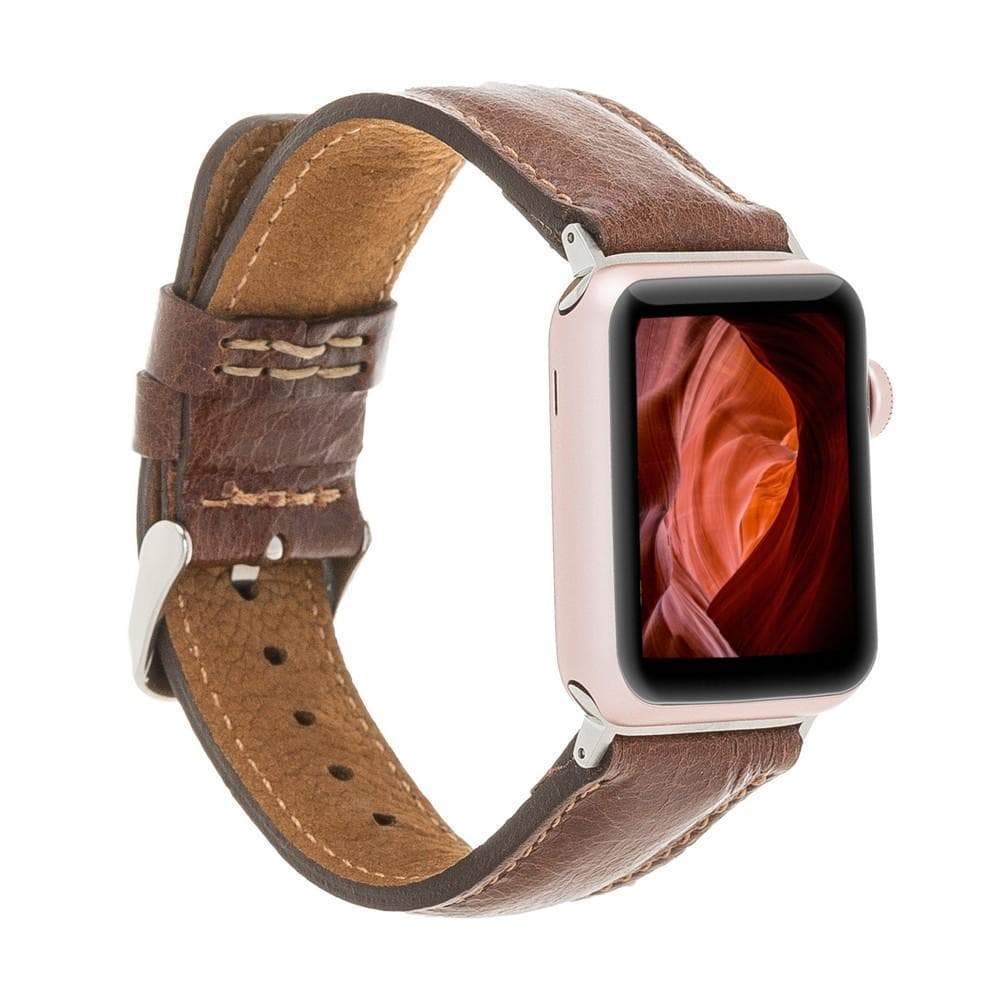 B2B - Leather Apple Watch Bands - Classic Style VS5 Bouletta B2B