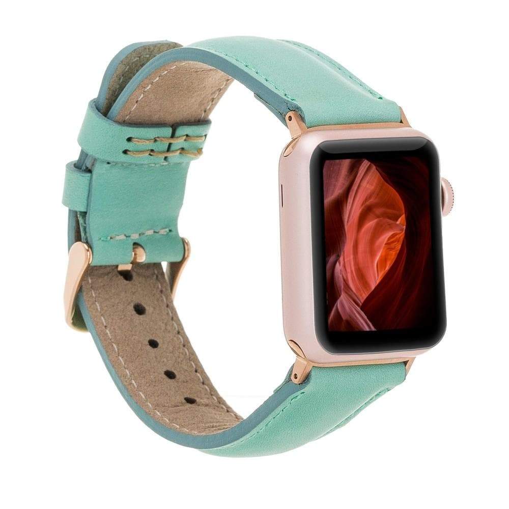 B2B - Leather Apple Watch Bands - Classic Style BRN7 Bouletta B2B