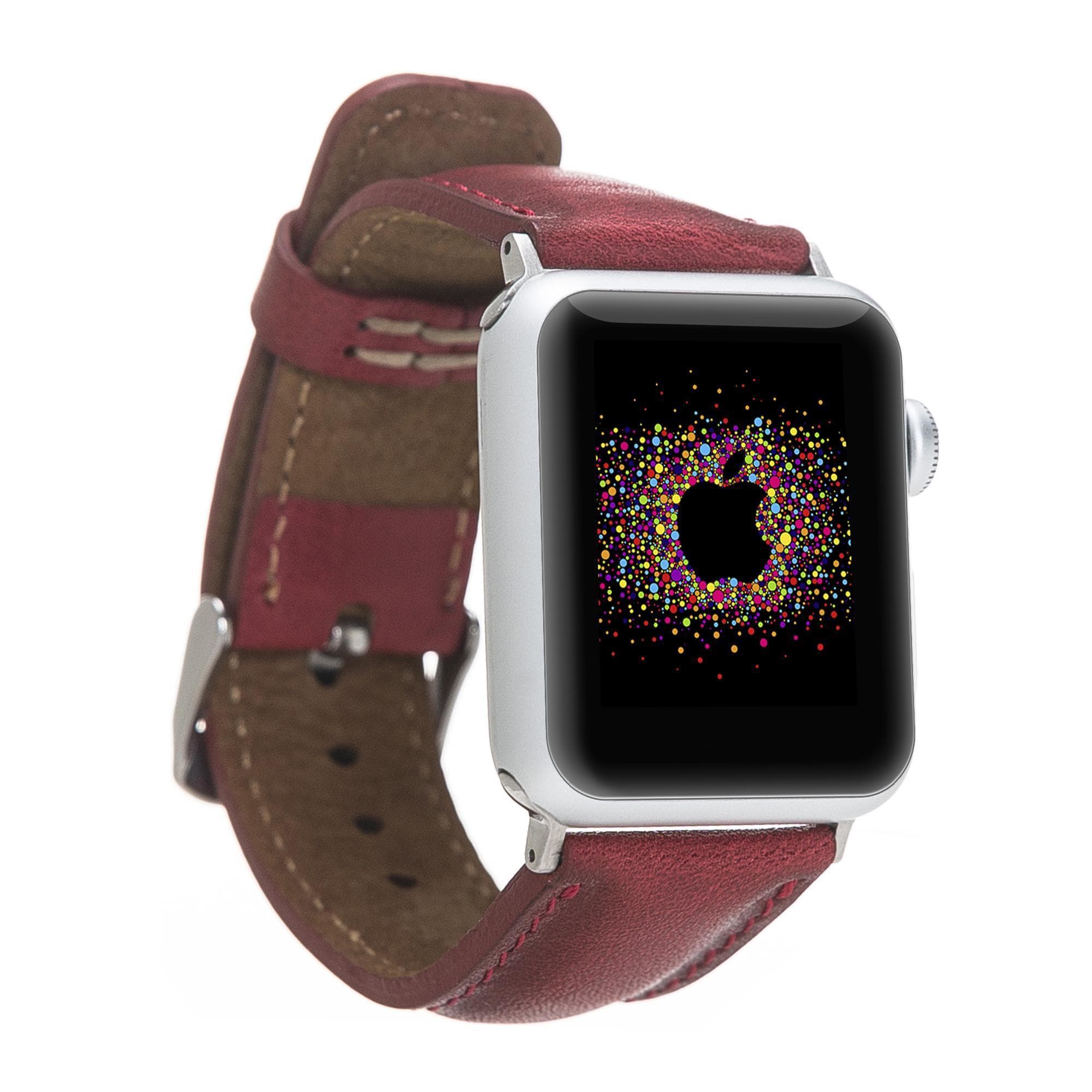 B2B - Leather Apple Watch Bands - Classic Style V4EF Bouletta B2B