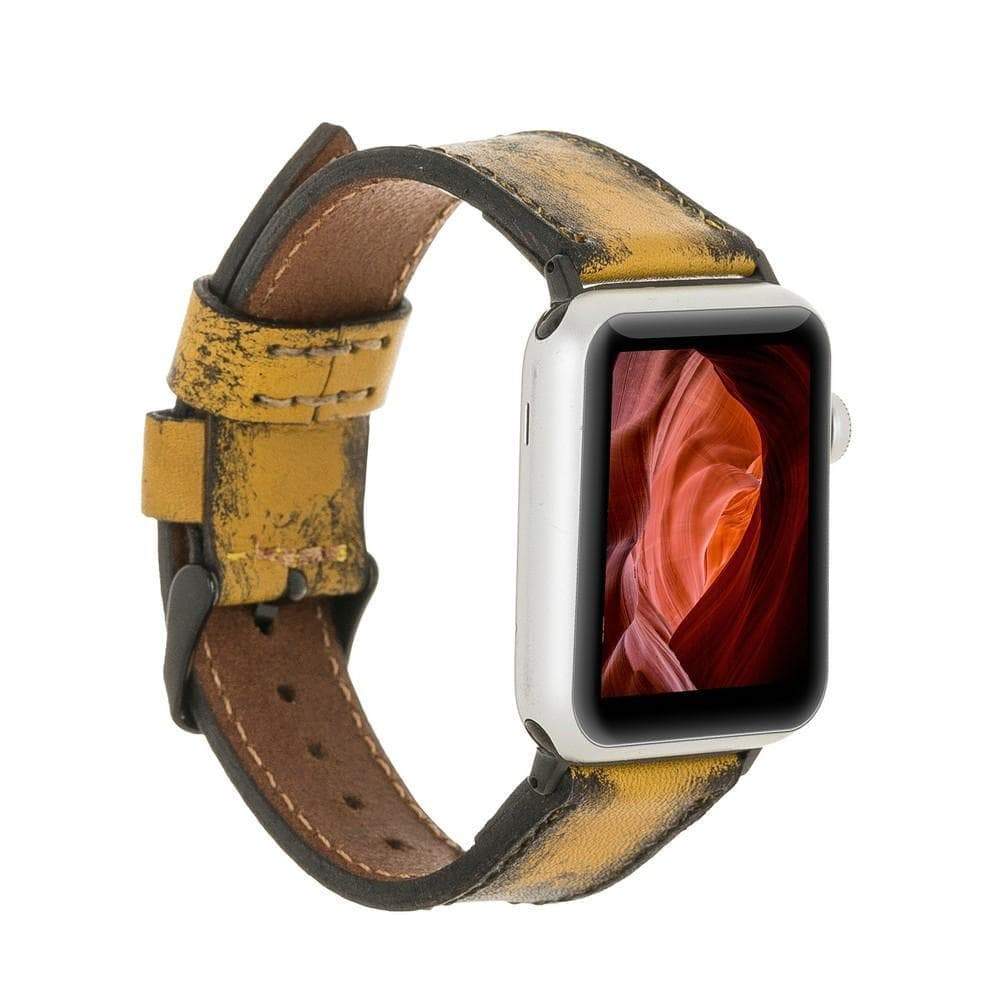 B2B - Leather Apple Watch Bands - Classic Style V24SEF Bouletta B2B