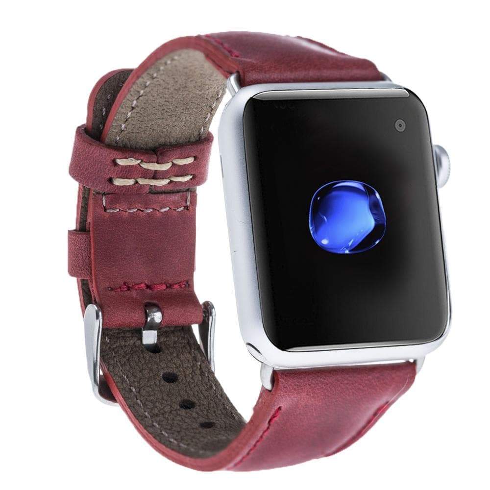 B2B - Leather Apple Watch Bands - Classic Style CZ04 Bouletta B2B