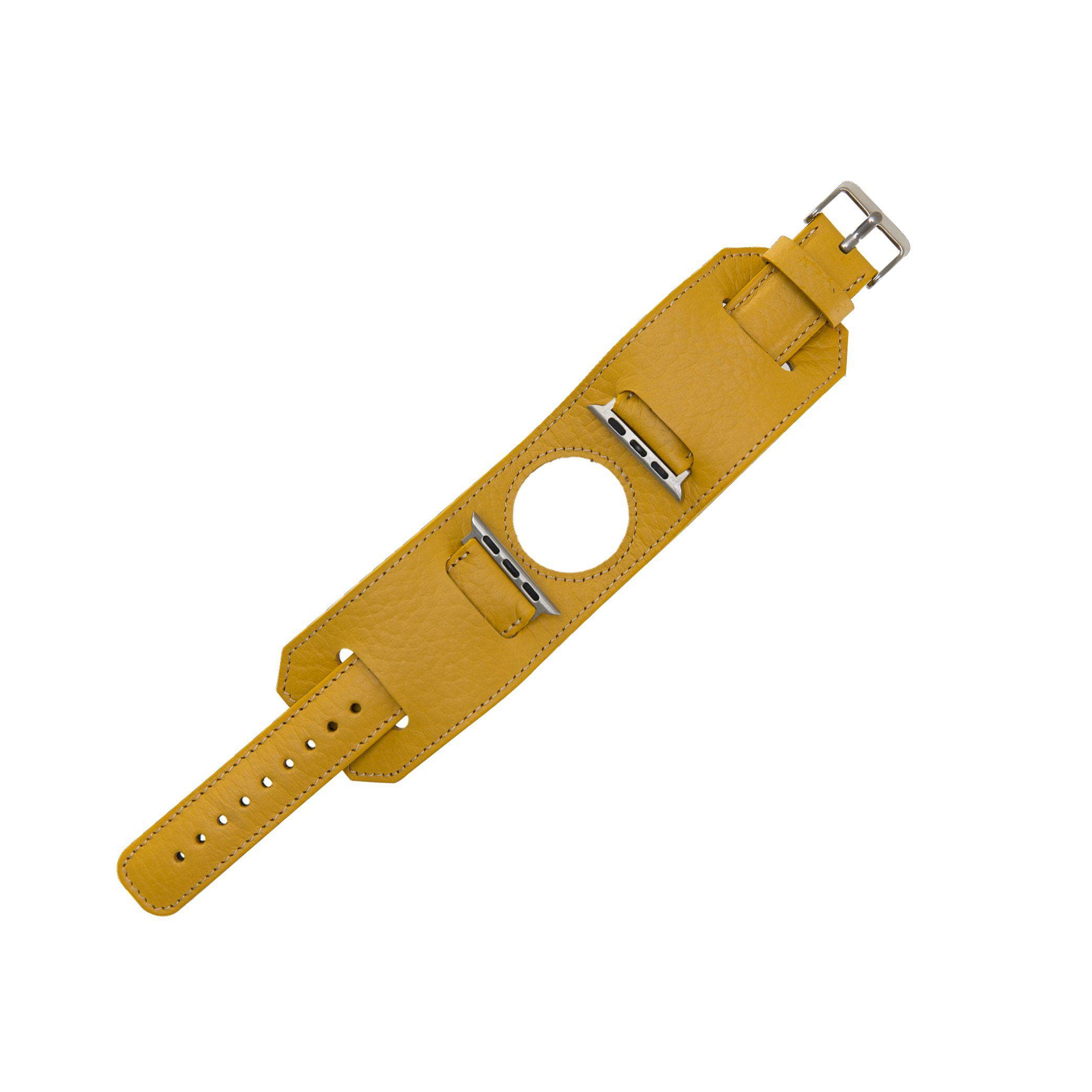 B2B - Leather Apple Watch Bands - Cuff Style Bouletta B2B