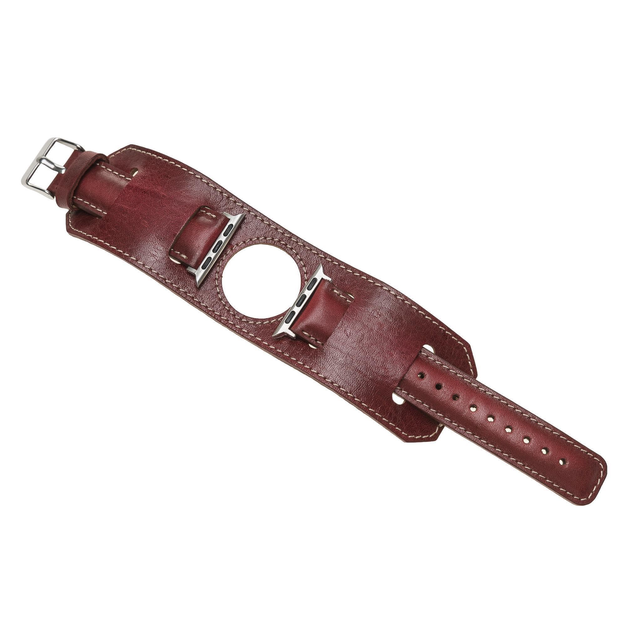 B2B - Leather Apple Watch Bands - Cuff Style Bouletta B2B