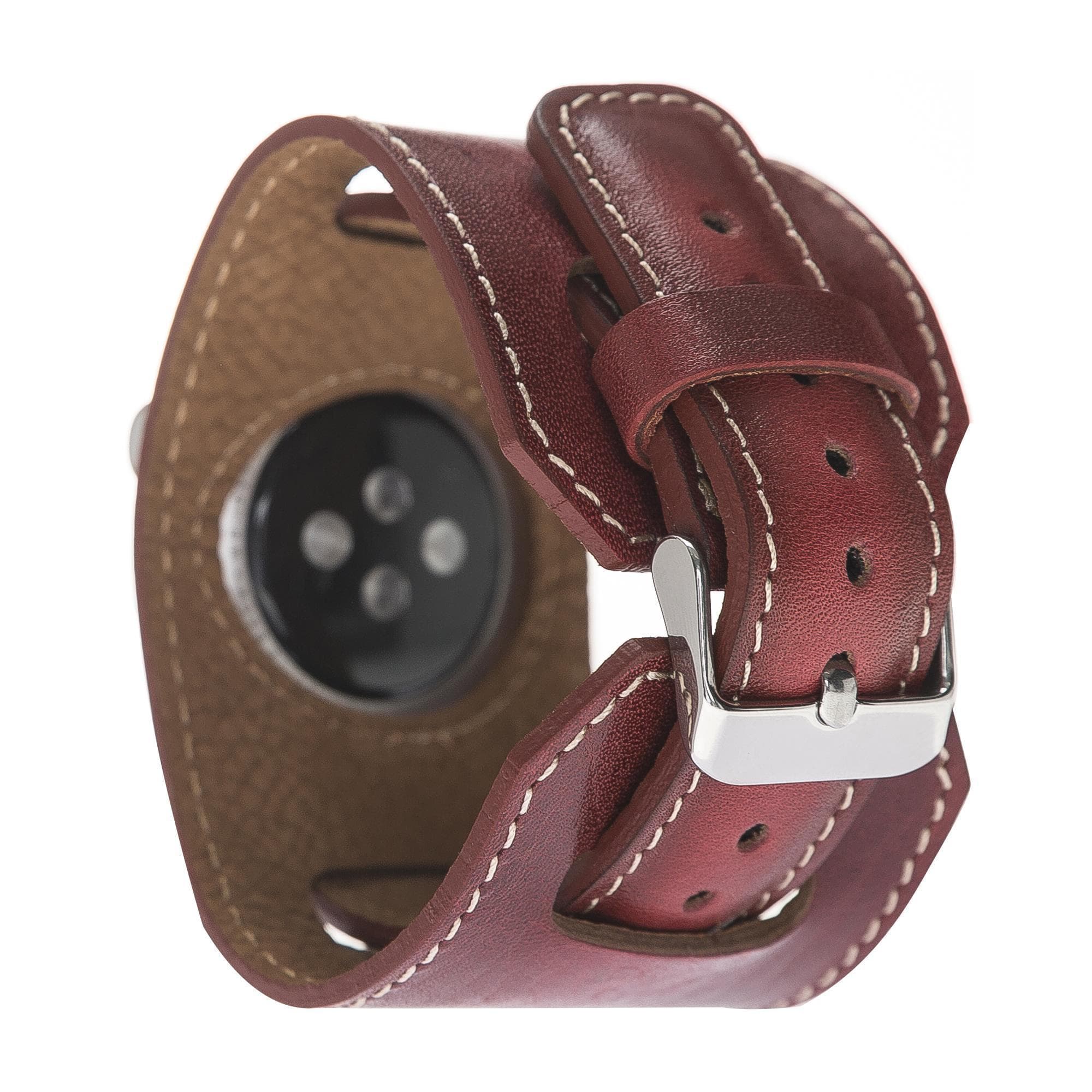 B2B - Leather Apple Watch Bands - Cuff Style Bouletta B2B