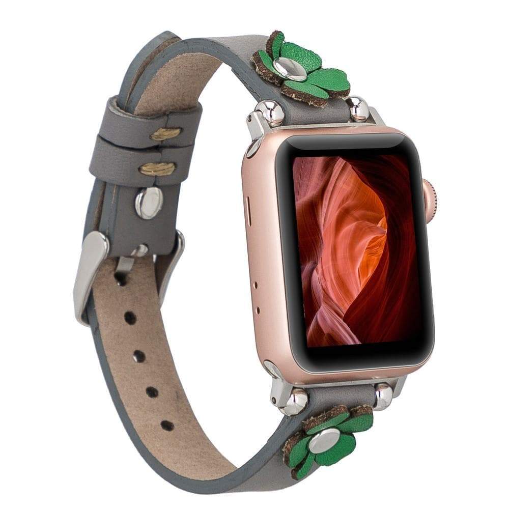 B2B - Leather Apple Watch Bands - Ferro Flover Style RST9 Bouletta B2B