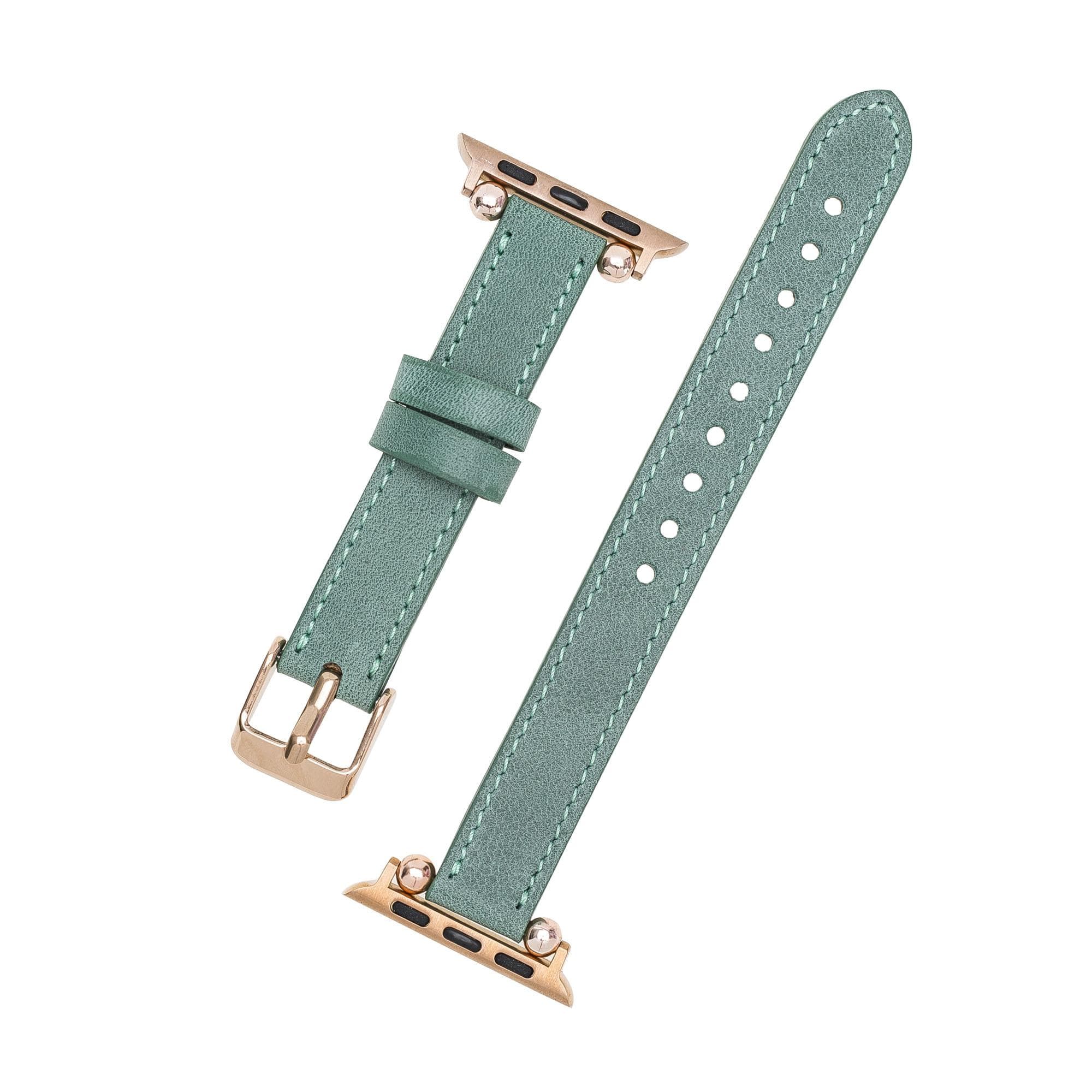 B2B - Leather Apple Watch Bands - Ferro Seamy Style Bouletta B2B