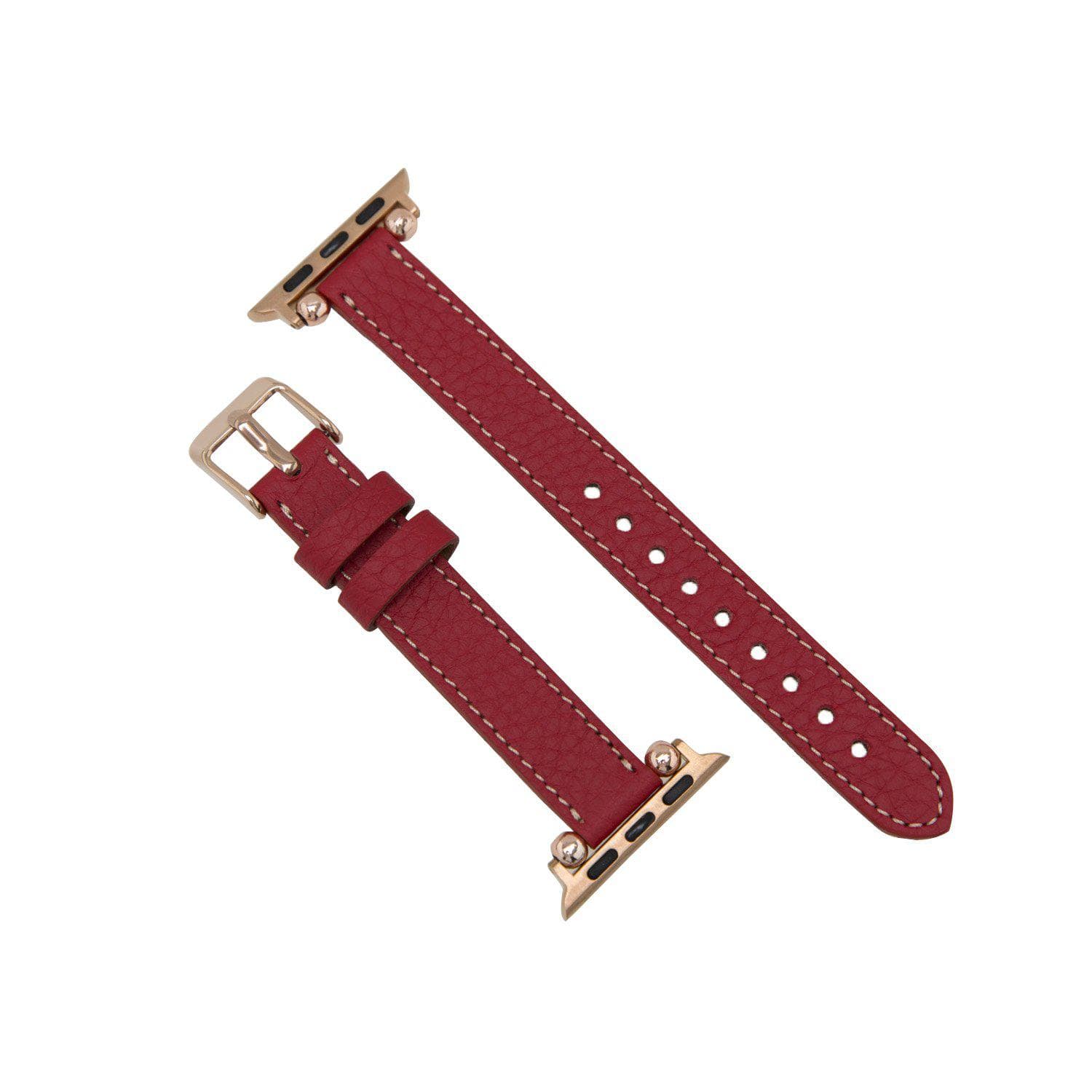 B2B - Leather Apple Watch Bands - Ferro Seamy Style Bouletta B2B