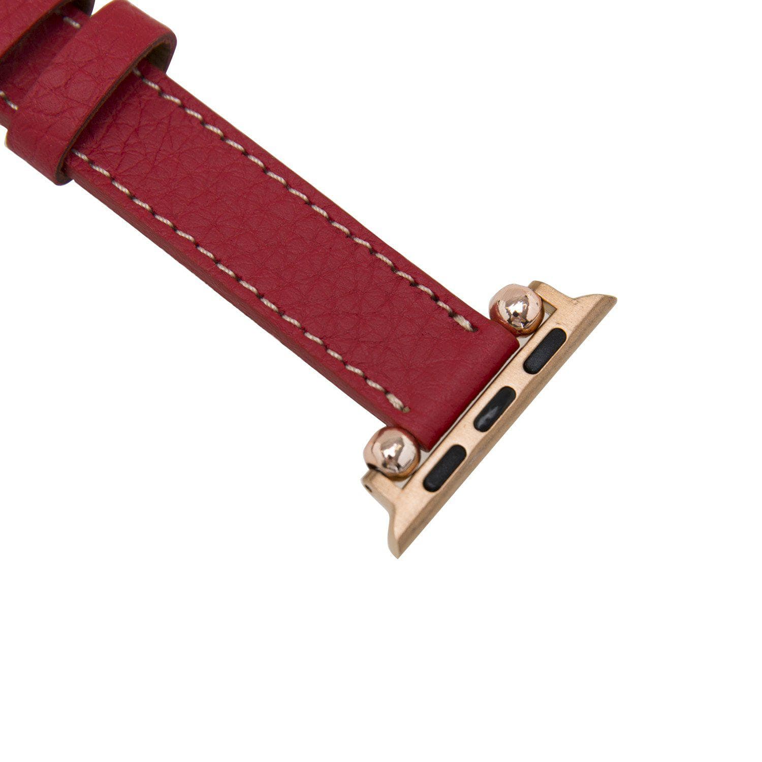 B2B - Leather Apple Watch Bands - Ferro Seamy Style Bouletta B2B