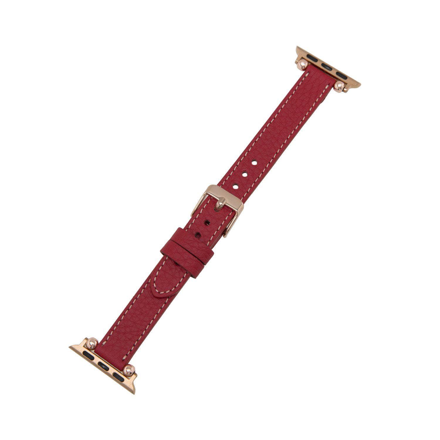 B2B - Leather Apple Watch Bands - Ferro Seamy Style Bouletta B2B