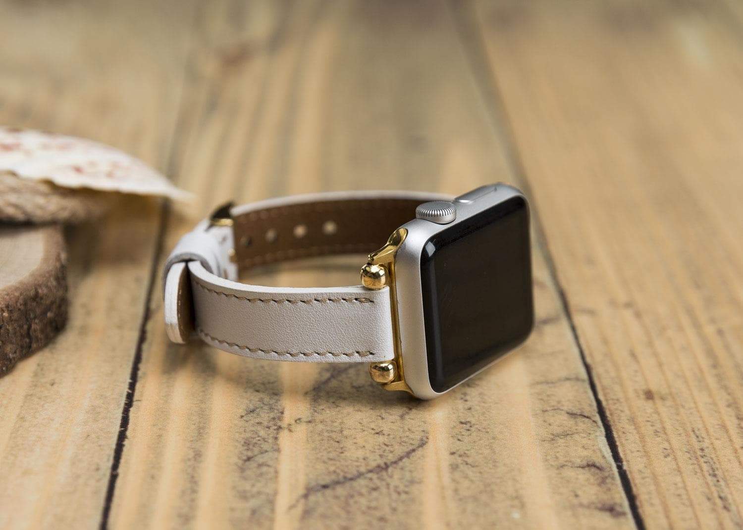 B2B - Leather Apple Watch Bands - Ferro Seamy Style Bouletta B2B