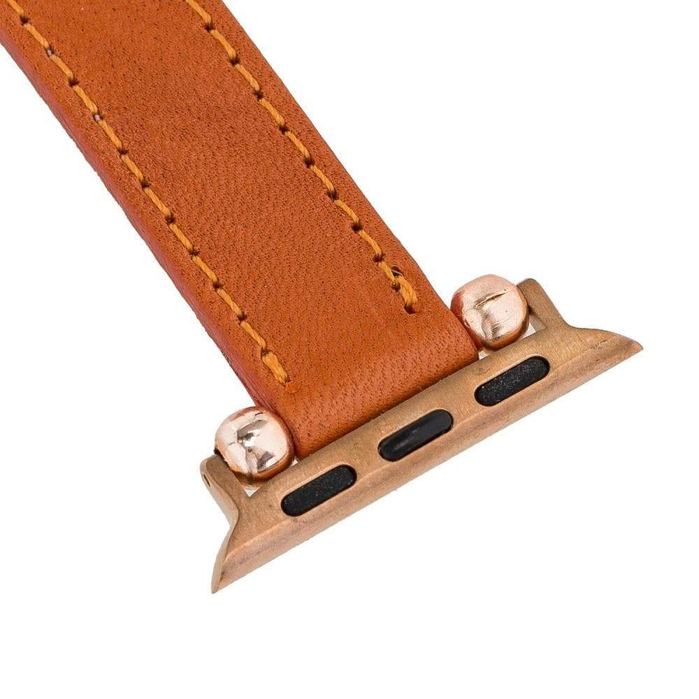 B2B - Leather Apple Watch Bands - Ferro Seamy Style Bouletta B2B