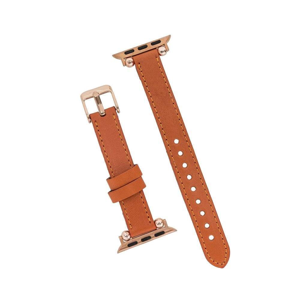 B2B - Leather Apple Watch Bands - Ferro Seamy Style Bouletta B2B