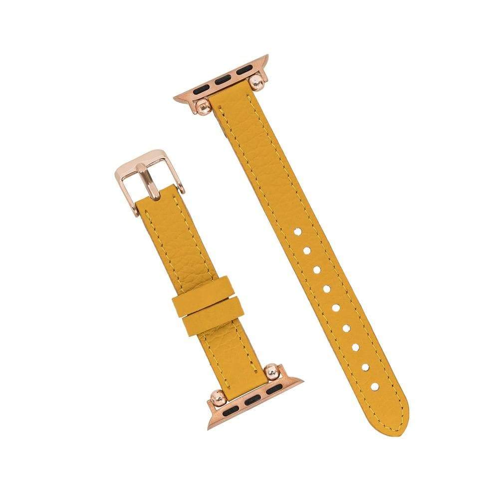 B2B - Leather Apple Watch Bands - Ferro Seamy Style Bouletta B2B