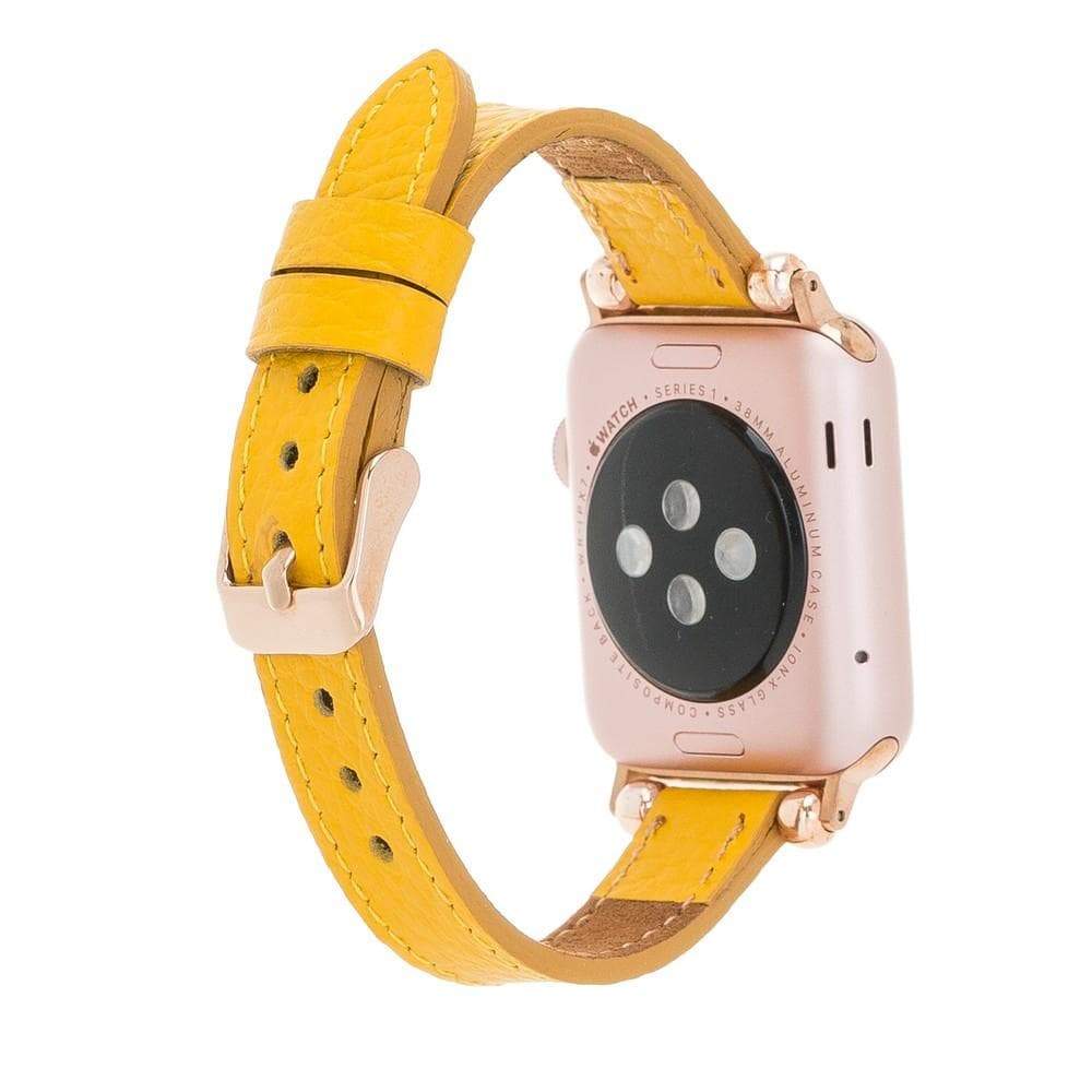 B2B - Leather Apple Watch Bands - Ferro Seamy Style Bouletta B2B
