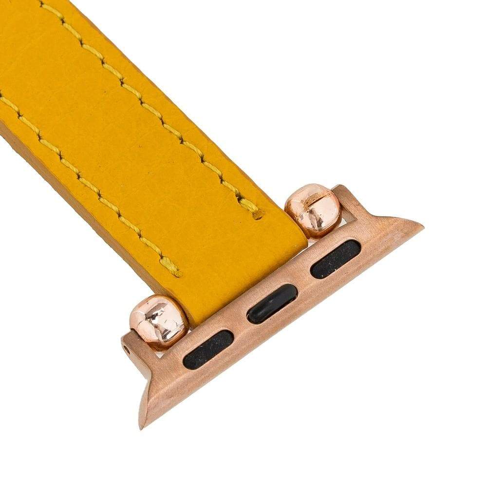 B2B - Leather Apple Watch Bands - Ferro Seamy Style Bouletta B2B
