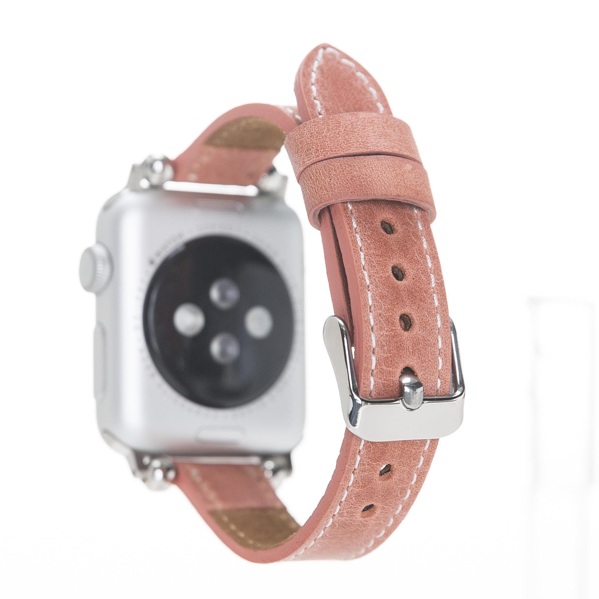B2B - Leather Apple Watch Bands - Ferro Seamy Style Bouletta B2B
